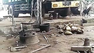 service the vehicle first