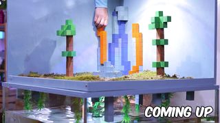 I Built a $10,000 Minecraft Ecosystem for my Axolotl!