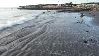 Beach and water waves