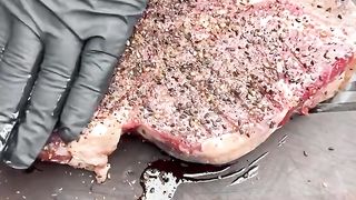 Perfect poterhouse steak