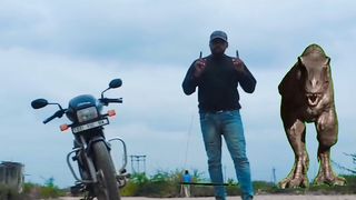 Dubal roll vala vfx magic dinosaur ???? attack funny video