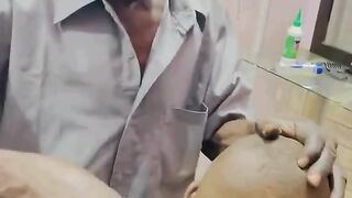Have you ever been handle by a drunk barber