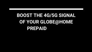 Boost your Globe at Home 4G/5G Signal Using Outdoor Antenna