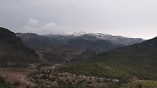Snowfall After a Long Time in Village
