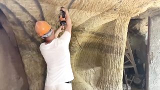 Man Digs a Hole in a Mountain and Turns it Into an Amazing Apartment