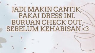 Longdress muslimah