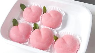 Peach Mochi.