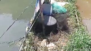 Begini RESIKONYA jika area kolam banyak hama terutama burung❗Jaring membentang diatas kolam