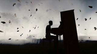 Audience of a music festival