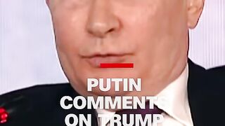 Putin comments on Trump charges