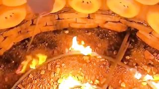 Узбекские лепёшки в тандыре