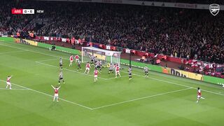 HIGHLIGHTS _ Arsenal vs Newcastle United (4-1) _ Gabriel, Havertz, Saka and Kiwior