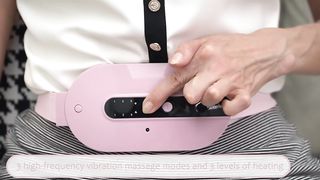 Portable Cordless Heating Pad, Heating Pad for Back Pain with 3 Heat Levels