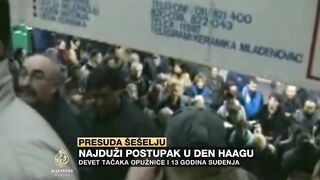 Kako je Šešelj ismijavao Haški sud
