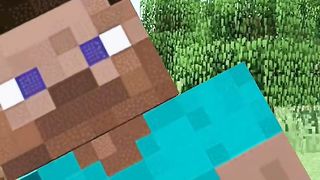 Стив из Майнкрафт поёт песенку #смешныевидео #shorts #minecraft