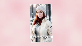 [4K] ai lookbook stable diffusion | Katy snowboarding | art lookbook girl