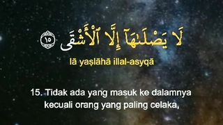 Surat al lail ayat 15-21