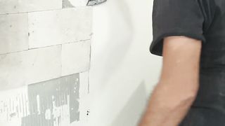 Tiles falling due to high temperature behind the stove
