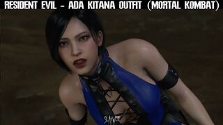RE4R Ada Wong Kitana Mortal Kombat #adawong #re4remake #separateways