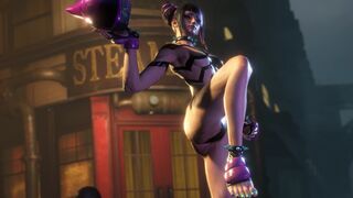 Juri with the Cool Entrance and  Costume | Street Fighter 6