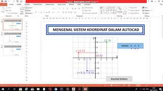 Mengenal Sistem Koordinat