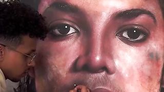 “MICHAEL JACKSON” This 3x4 foot painting is AVAILABLE!!! DM me if you are interested