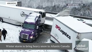 Canada prepares for snow storm