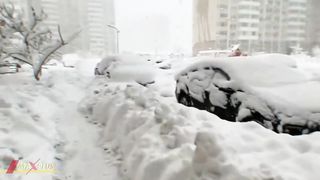 Snow collapse in Europe!