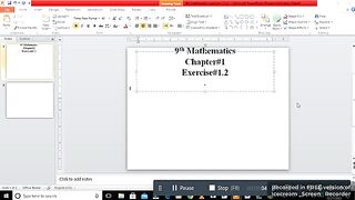 9th mathematics chapter1 exercise 1.2 question 1