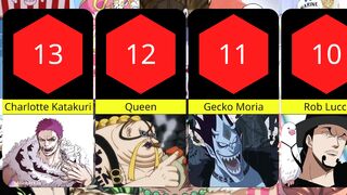 Top 13 Strongest One Piece Villains (Ranked)