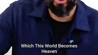 Really Make this world HEAVEN  for yourself