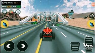 formula car stunt master. Racing competition in racing car.