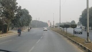Enjoying the weather in lahore