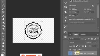 How to use Logo Mockup in Photoshop | Logo Mockup Tutorial