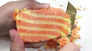 ASMR Soap cubes, dry soap, soap curls crushing, microwave soap carving, crunchy sounds, antistress