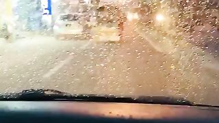 Raining
