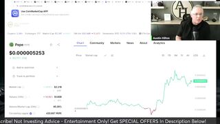 PEPE COIN ROCKETING UP! PEPE CRYPTO ON FIRE! HOW LONG WILL IT LAST!