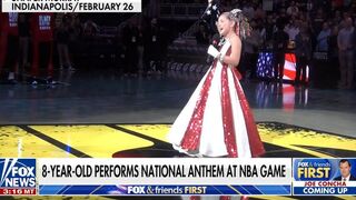 8-year-old's national anthem performance at NBA game goes viral: 'I like to inspire people'
