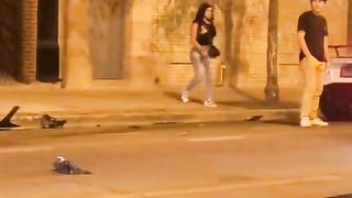 This lady got shot by her boyfriend for acting violently