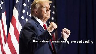 Supreme Court: Insurrection Clause Doesn't Bar Trump From Presidential Ballot