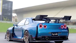 Nissan skyline GTR R34