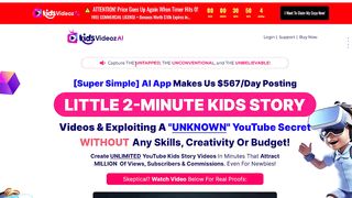 Kids Videoz AI Review – The Best Kept Secret to YouTube Profits Unveiled!