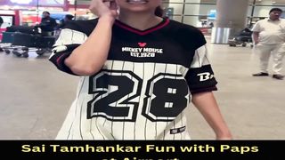 Samantha Ruth Prabhu and Sai Tamhankar Spotted at Mumbai Airport Viral Masti Bollywood