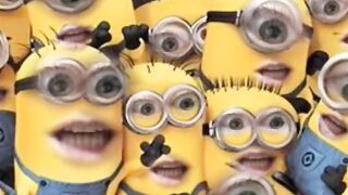 миньоны поют песенку #смешныевидео #shorts #миньон