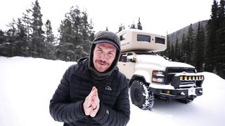 Winter Camping in the $1.1 Million EarthRoamer SX