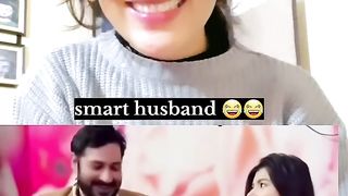 smart husband ????????#shortsfeed #youtubeshort #share #funny #viral
