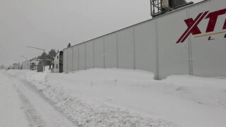 Truckee, CA dig out from epic blizzard of 2024 - Semi Recovery - Plows - Snow Train - 4k