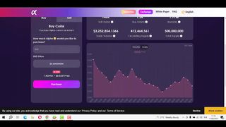 Important news about Alpha Network currency