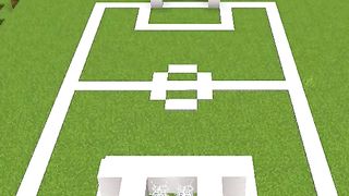 Football soccer ⚽ in Minecraft #shorts #minecraft