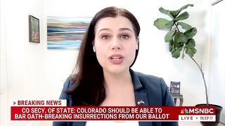 Colorado Secretary Of State Responds To Trump's Victory On MSNBC